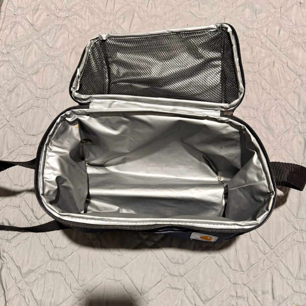 Carhartt 6-Can Cooler Work Lunch Box Bag Insulated Beverage Cooler w/ Logo